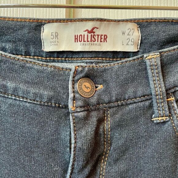 HOLLISTER SKINNY JEAN SIZE 5 REGULAR - Picture 3 of 5